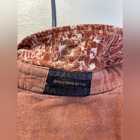 Buffalo David Bitten button down 100% cotton shirt. Mens L. 23.5*30. Siprox. - Picture 3 of 12